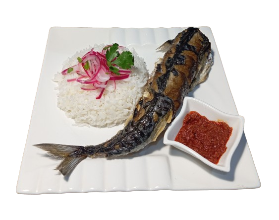 СКУМБРИЯ С РИСОМ